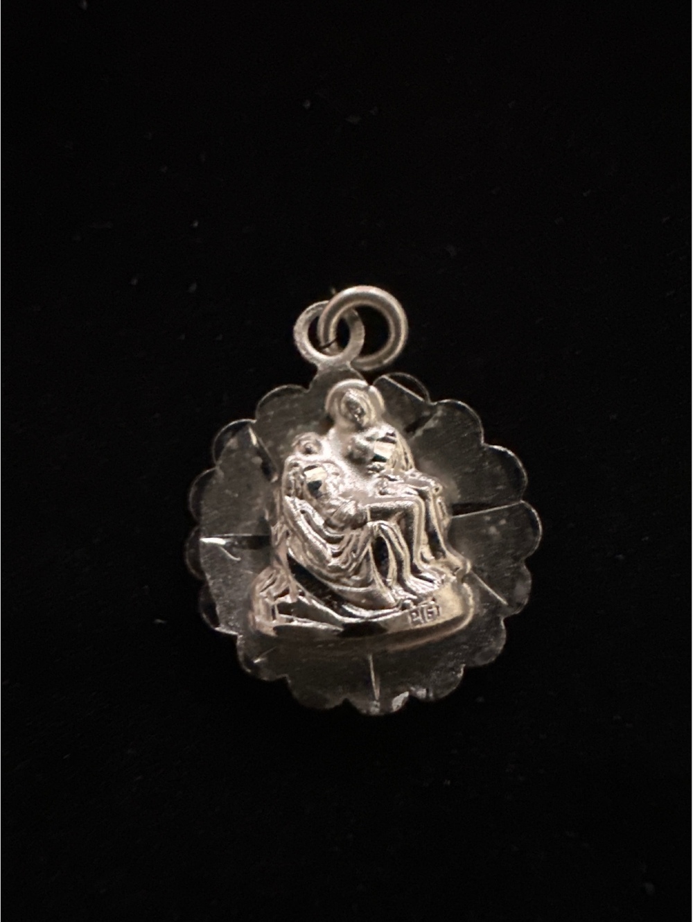 Vint 1964 NY World’s Fair Vatican Pavilion Pietà Medal Catamore Sterling Silver